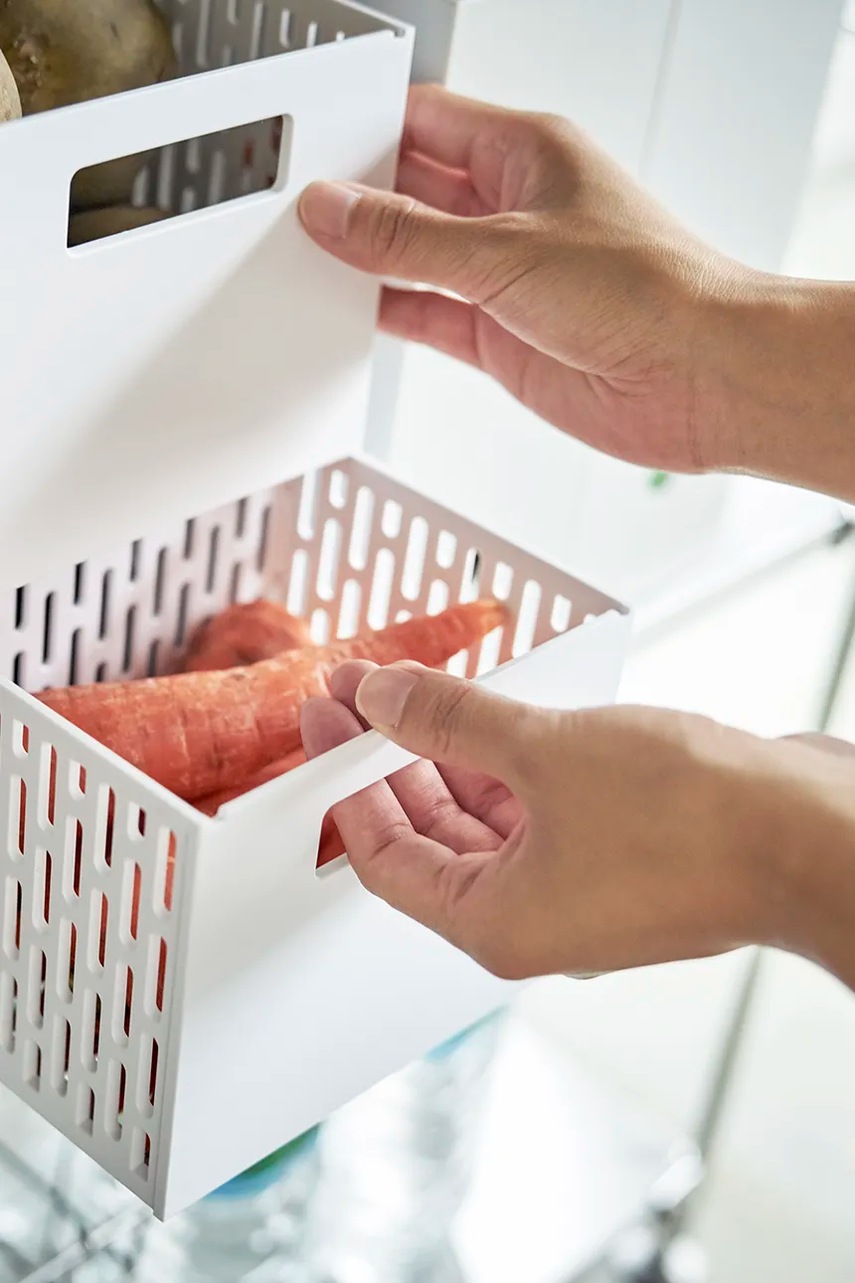 Καλάθι αποθήκευσης Yamazaki Tower χρώμα: άσπρο φωτογραφία