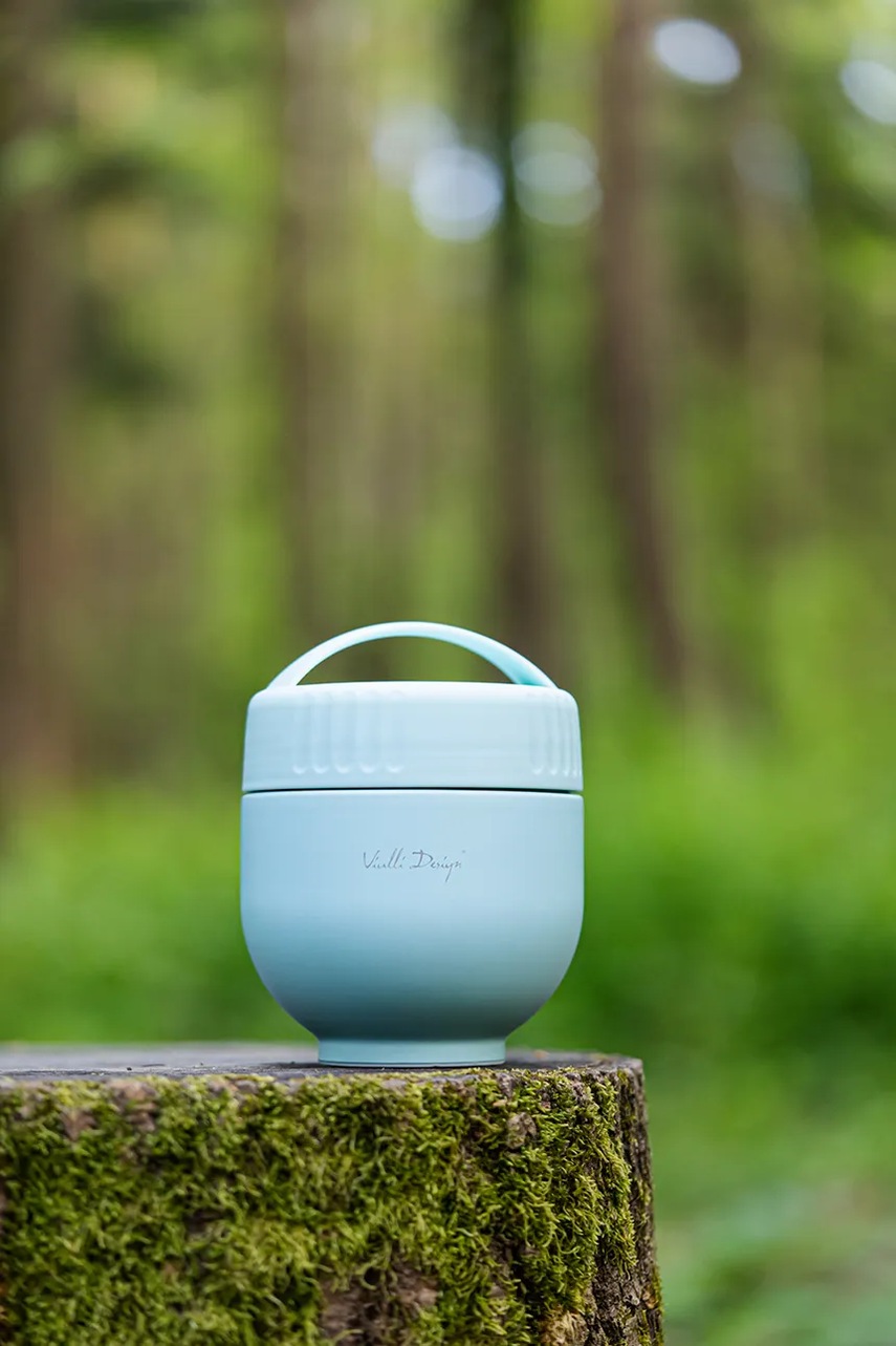 Θερμός με δοχείο και κουτάλι Vialli Design Fuori 680 ml φωτογραφία