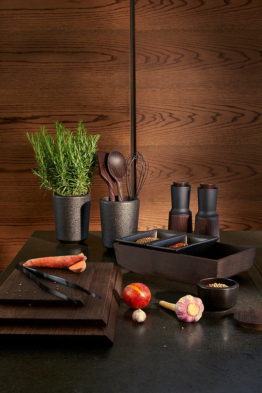 Δοχείο μπαχαρικών Rosendahl Ra χρώμα: μαύρο φωτογραφία