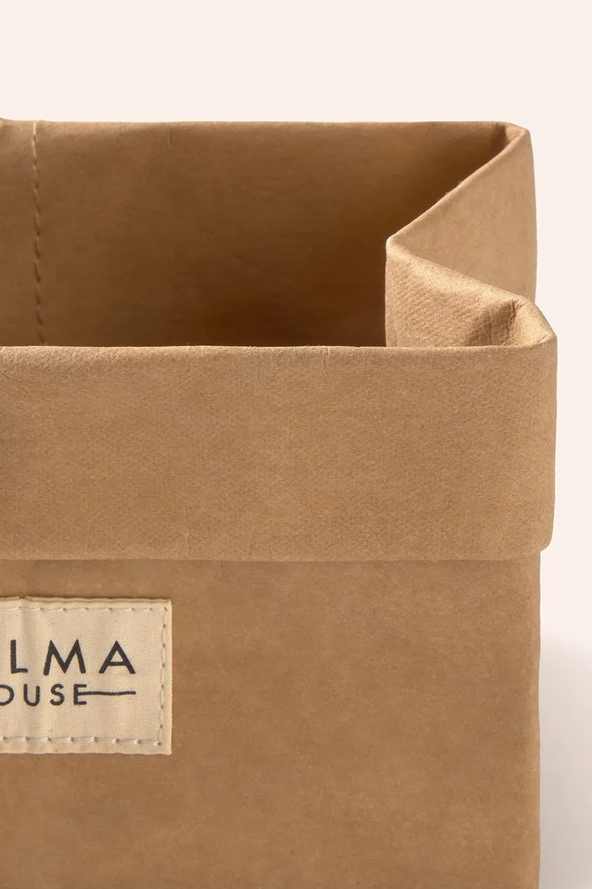 Δοχείο αποθήκευσης Calma House Paper χρώμα: μπεζ φωτογραφία