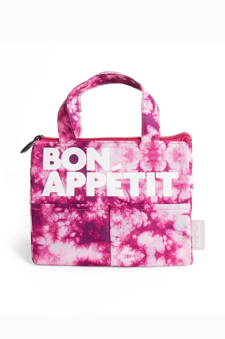 Helio Ferretti geantă termică Bon Appetit culoarea roz