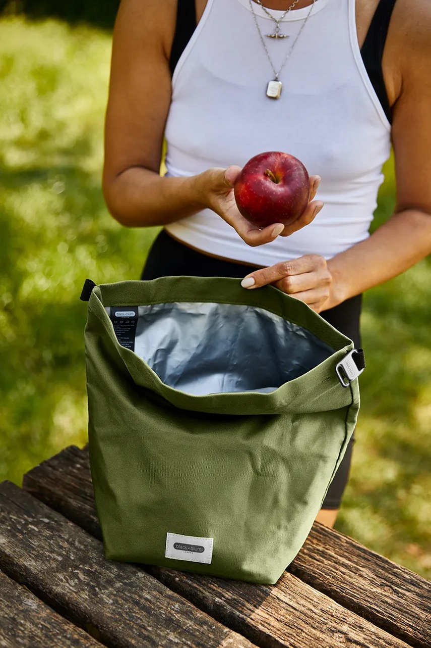 Τσάντα γεύματος Black and Blum χρώμα: πράσινο φωτογραφία