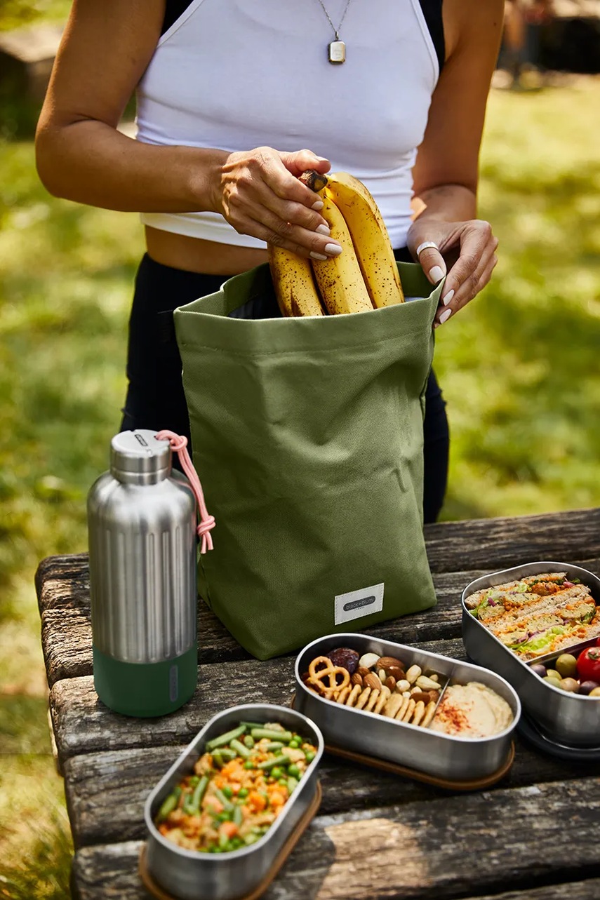 Τσάντα γεύματος Black and Blum χρώμα: πράσινο φωτογραφία