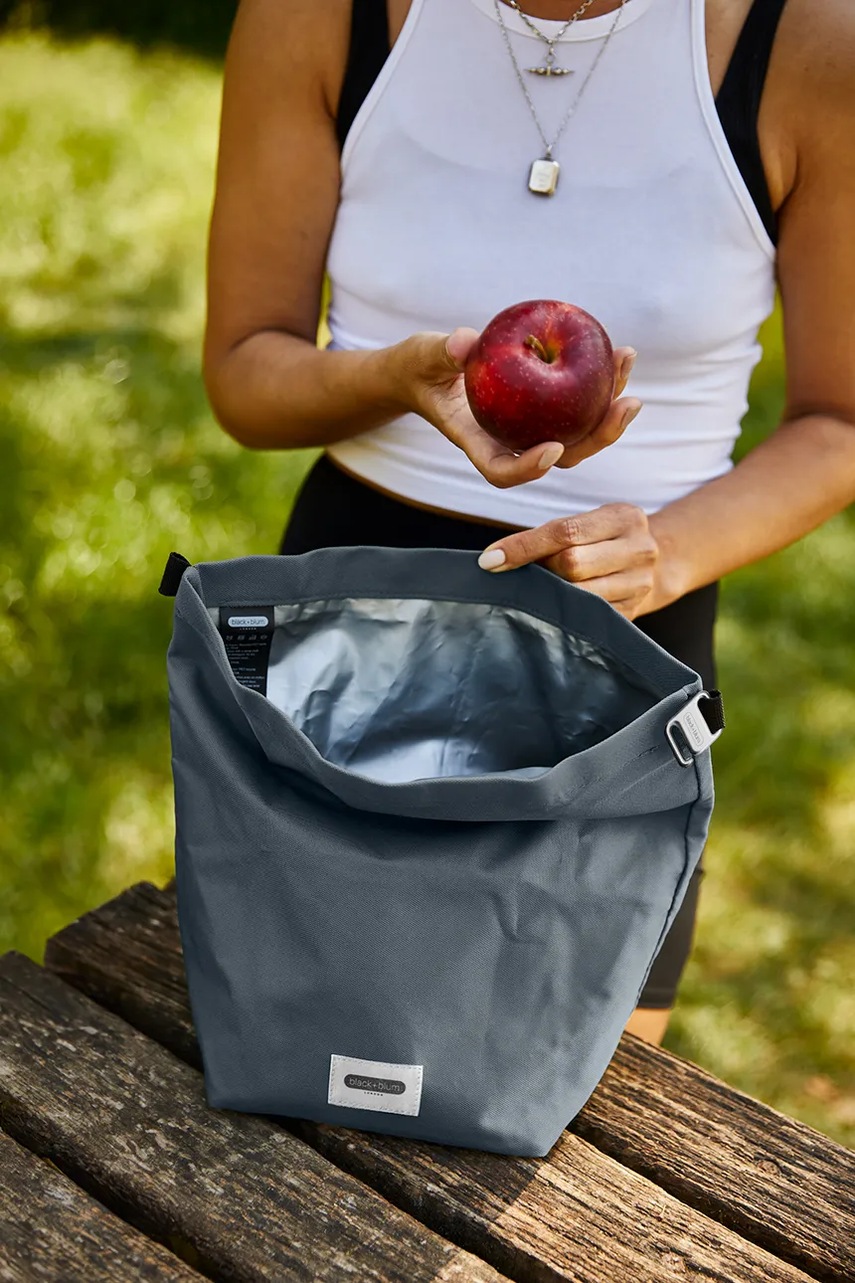 Τσάντα γεύματος Black and Blum χρώμα: γκρι φωτογραφία