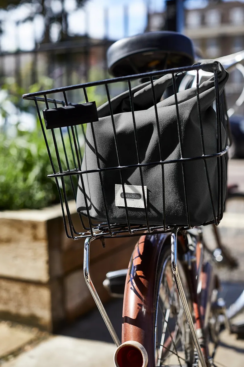 Τσάντα γεύματος Black and Blum χρώμα: μαύρο φωτογραφία