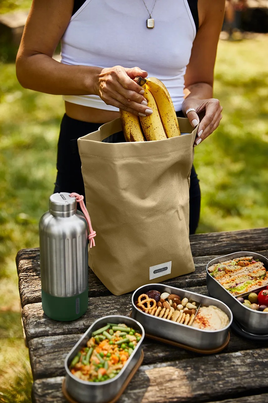 Τσάντα γεύματος Black and Blum χρώμα: μπεζ φωτογραφία