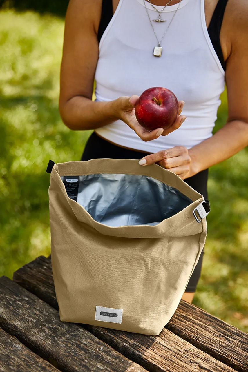 Τσάντα γεύματος Black and Blum χρώμα: μπεζ φωτογραφία