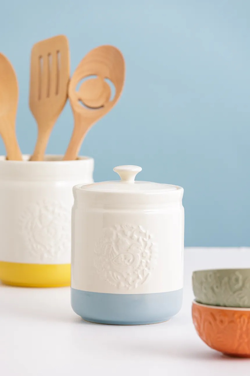 Δοχείο με καπάκι Mason Cash 1 L χρώμα: μπεζ φωτογραφία