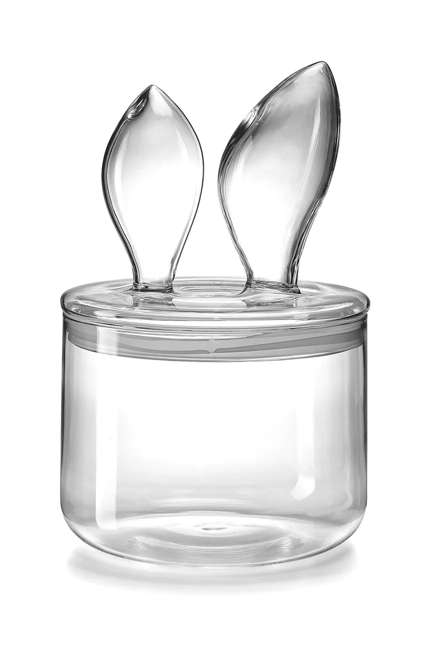 Levně Nádoba s víkem IVV Bunny 2,5 L průhledná barva