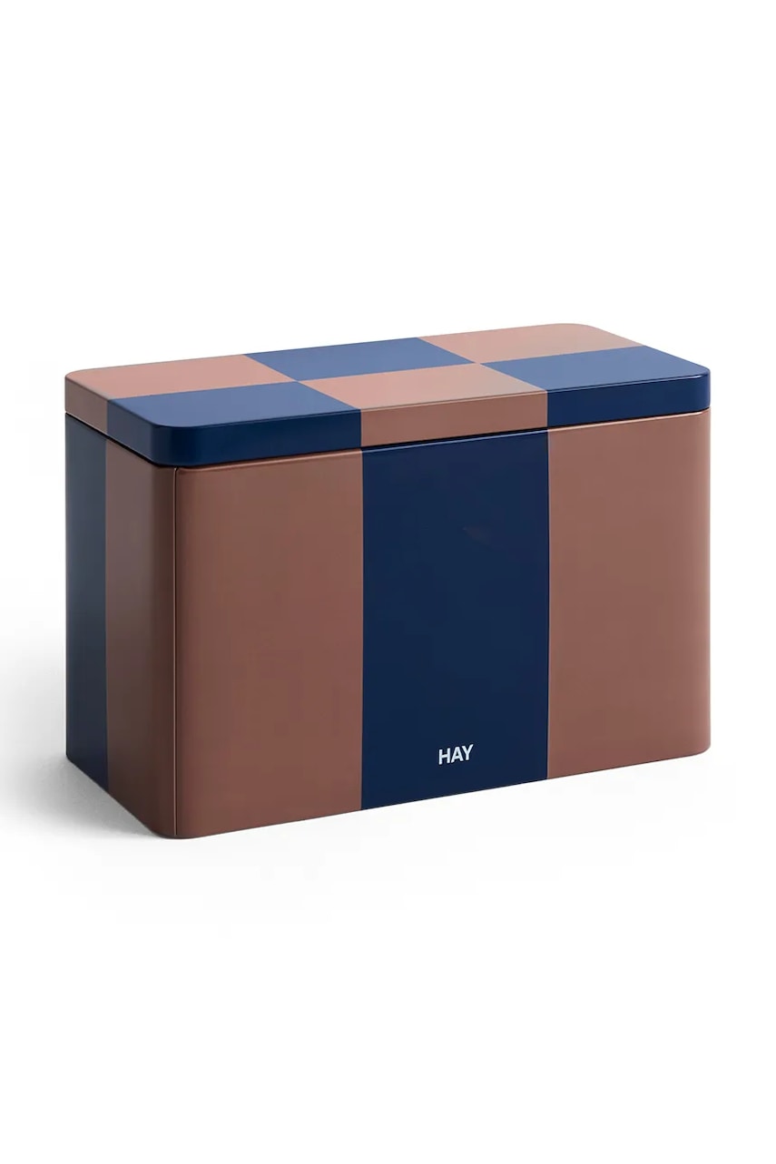 HAY recipient cu capac Tin Container M/20 x 10 x 12,5 cm
