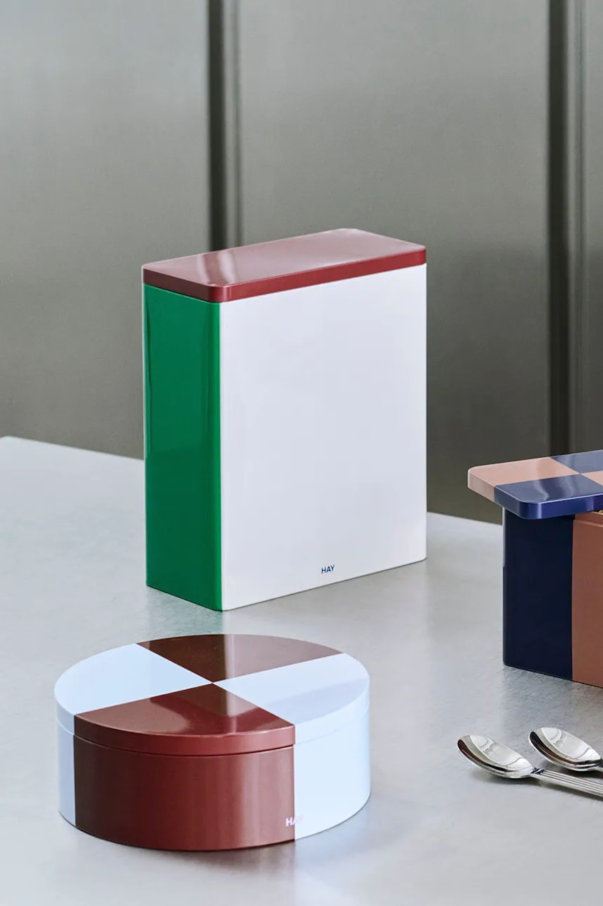 Nádoba s víkem HAY Tin Container 19,8 x 7,3 cm