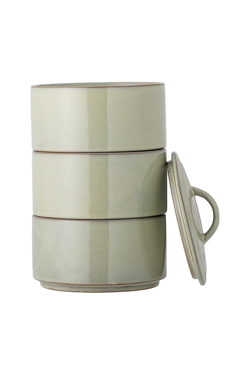 Δοχείο με καπάκι Bloomingville Ebba 940 ml 3-pack φωτογραφία