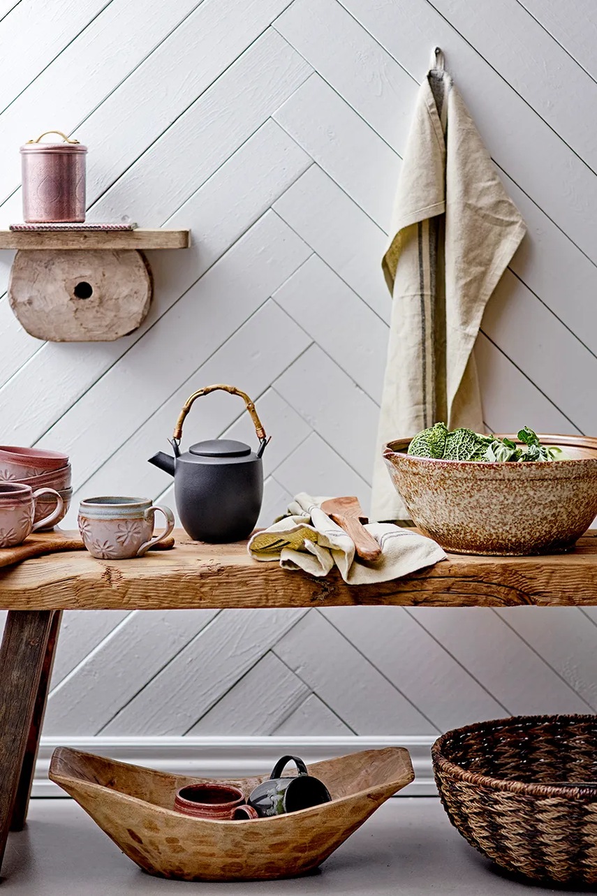 Δοχείο με καπάκι Bloomingville Saralin 700 ml φωτογραφία