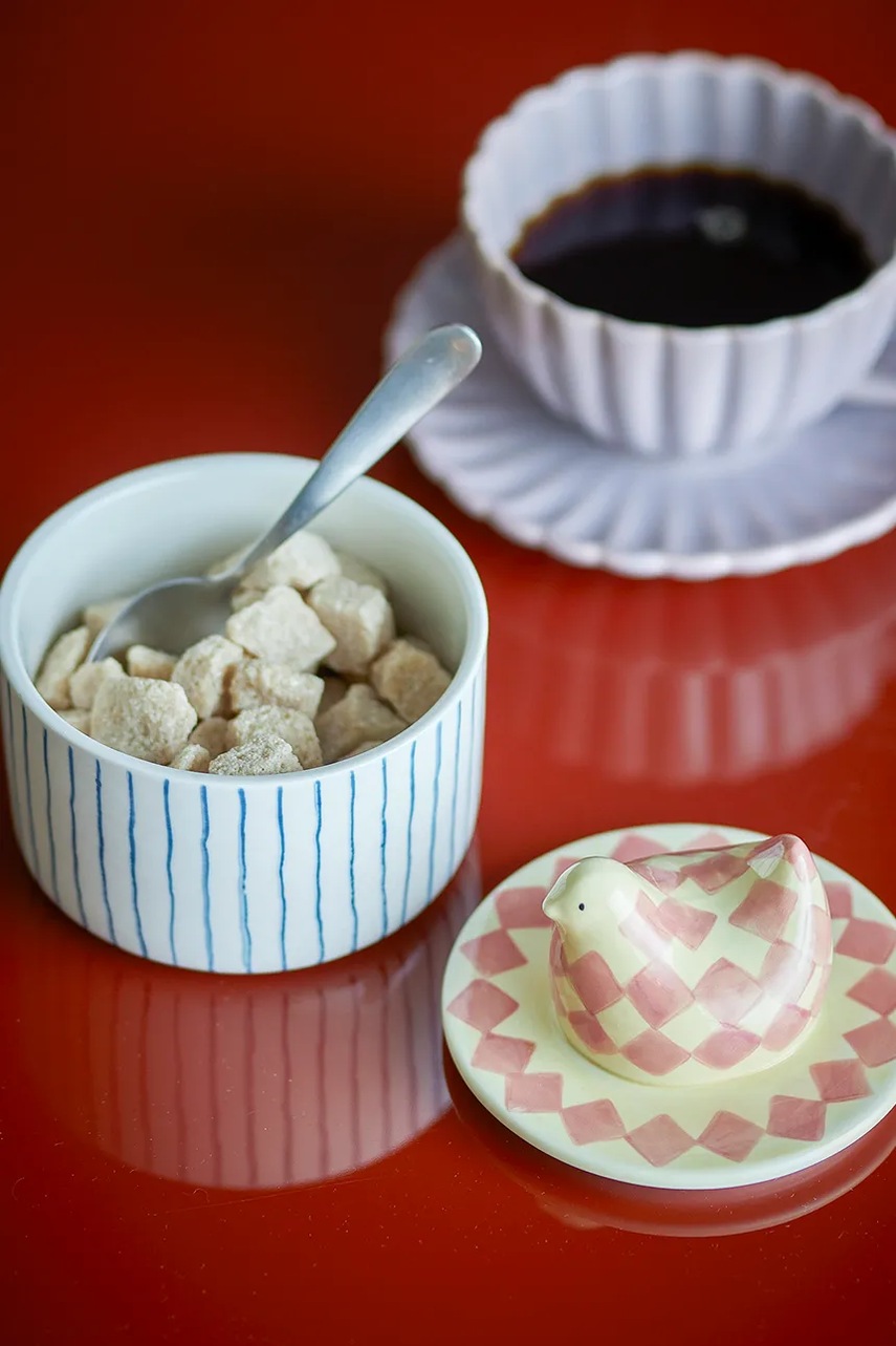 Δοχείο με καπάκι Bloomingville Biona 11 x 12 cm φωτογραφία