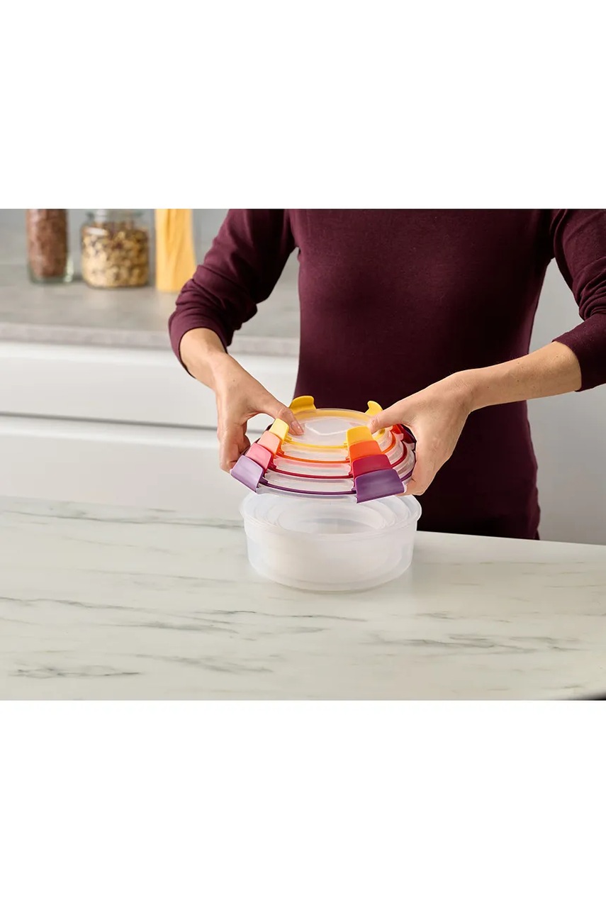 Σετ δοχείων αποθήκευσης με καπάκι Joseph Joseph Nest Lock 1,6 / 0,67 / 0,38 L 4-pack φωτογραφία