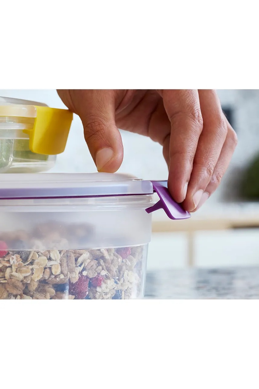 Σετ δοχείων αποθήκευσης με καπάκι Joseph Joseph Nest Lock 1,6 / 0,67 / 0,38 L 4-pack φωτογραφία