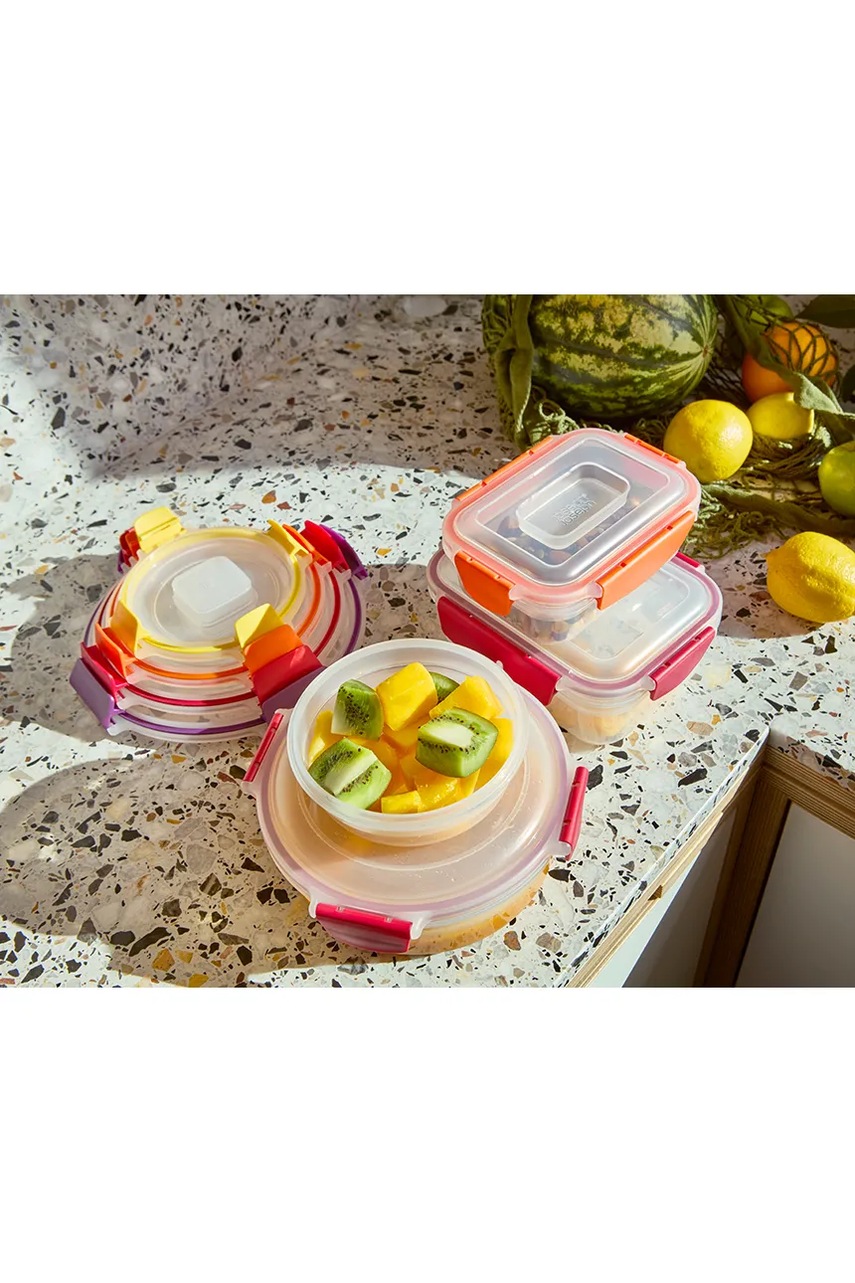 Σετ δοχείων αποθήκευσης με καπάκι Joseph Joseph Nest Lock 1,6 / 0,67 / 0,38 L 4-pack φωτογραφία