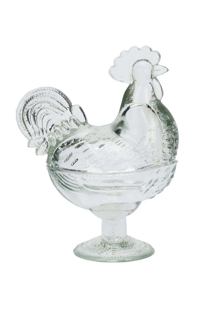 Madam Stoltz Spremnik za pohranu od stakla 16 x 11 x 22 cm