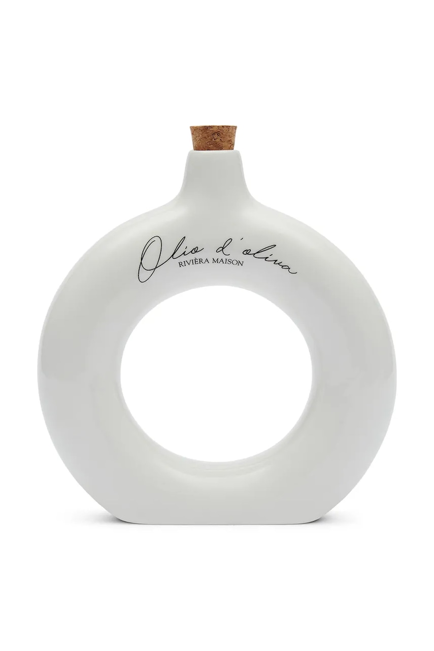Levně Riviera Maison láhev na olej z porcelánu