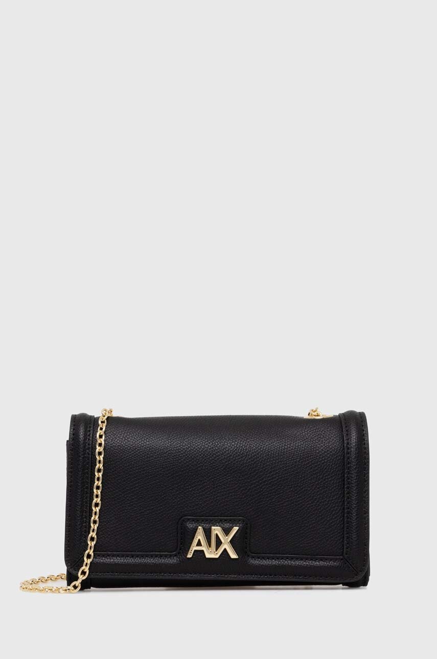 

Портмоне Armani Exchange дамски в черно 948564 4R731, Черен