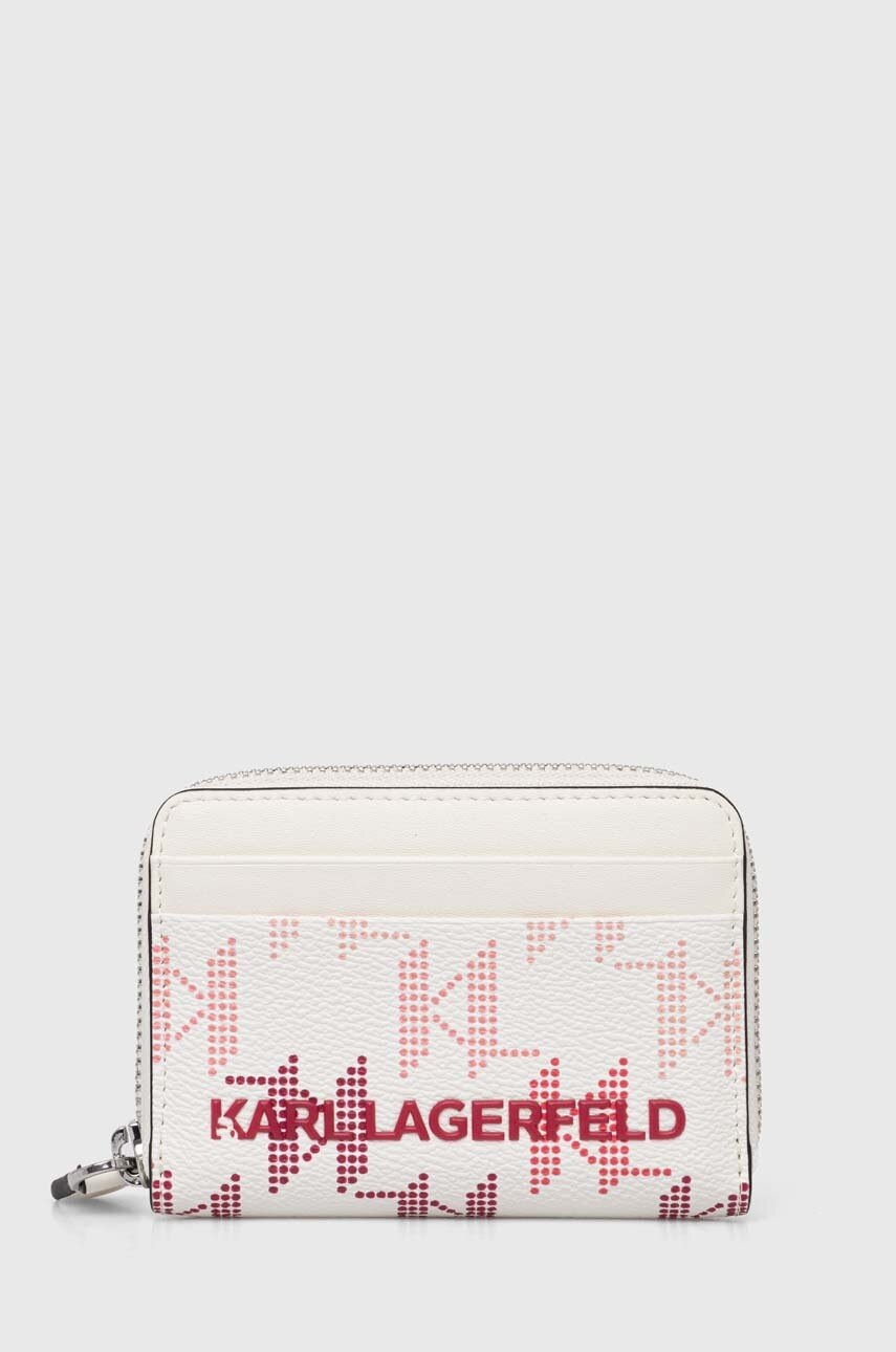 

Портмоне Karl Lagerfeld дамски в бяло 245W3225, Бял