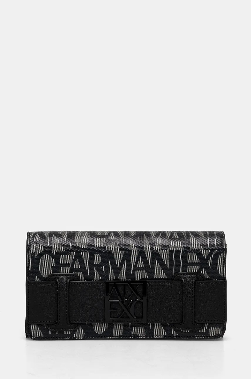 

Портмоне Armani Exchange дамски в черно 948572 3F742, Черен
