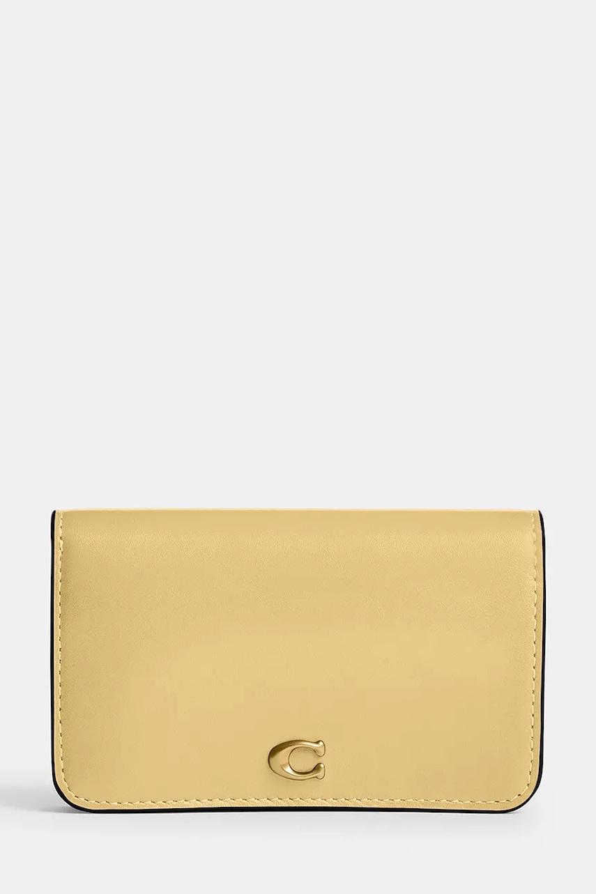 Coach portofel pentru femei, din piele