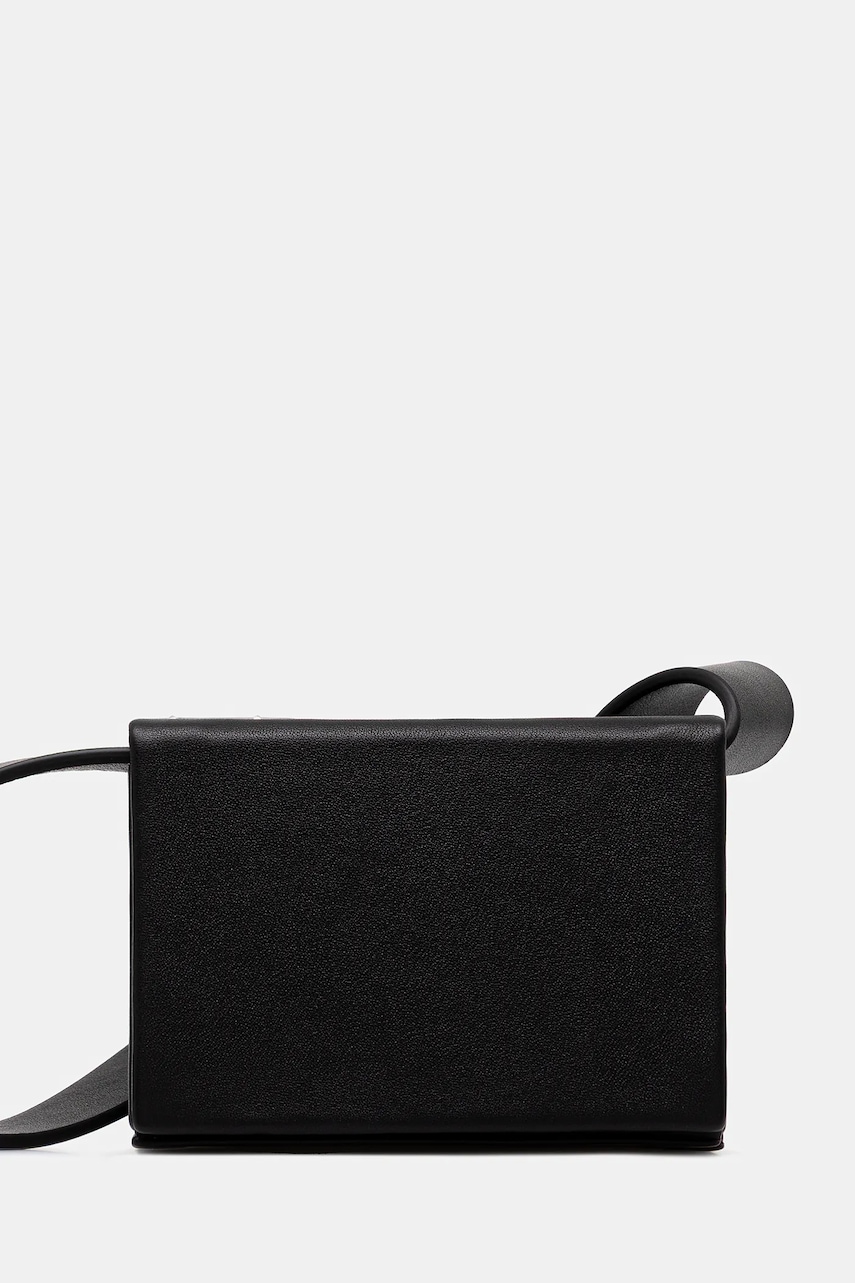 Heliot Emil portofel de piele culoarea negru, SS25_16_89_BLK01_CO