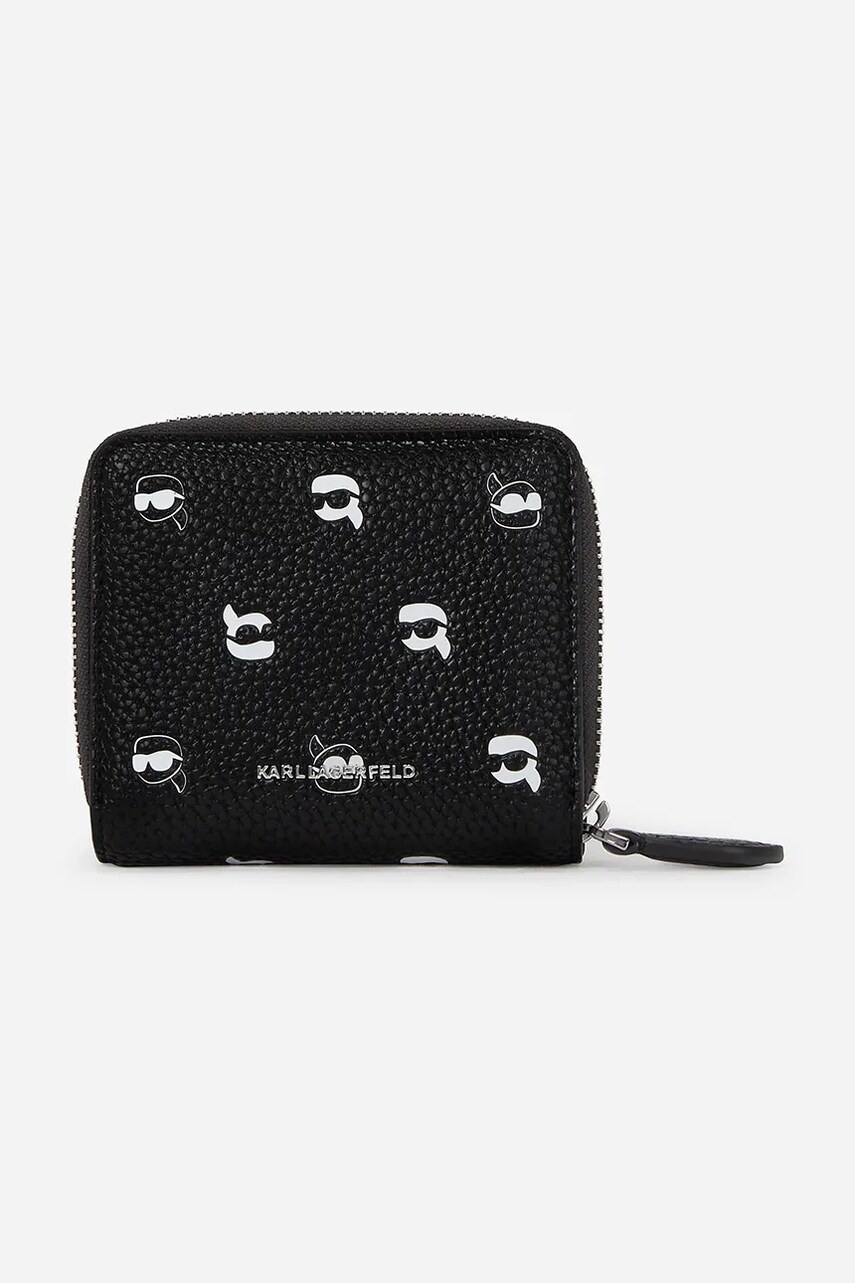 Karl Lagerfeld portofel femei, culoarea negru, A2W32037