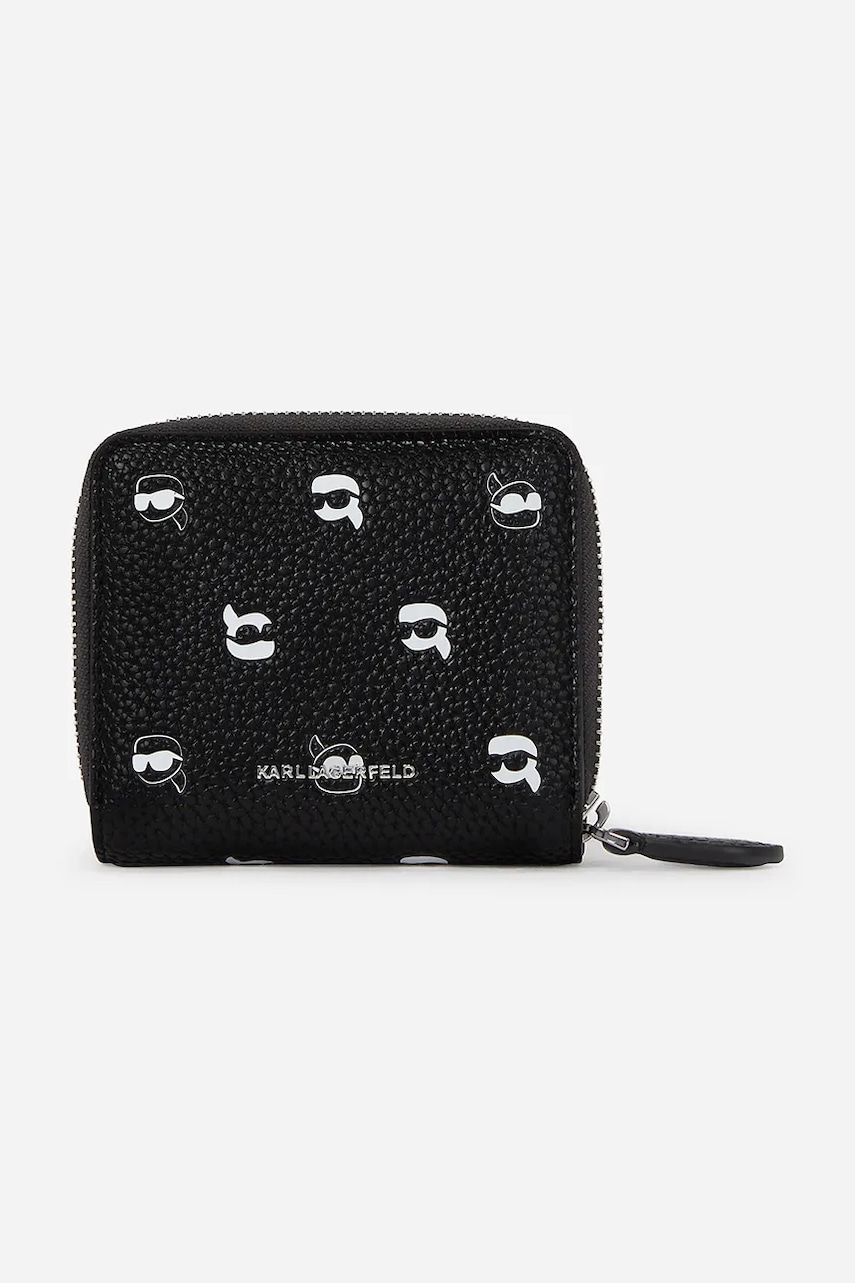 Karl Lagerfeld portofel femei, culoarea negru, A2W32037