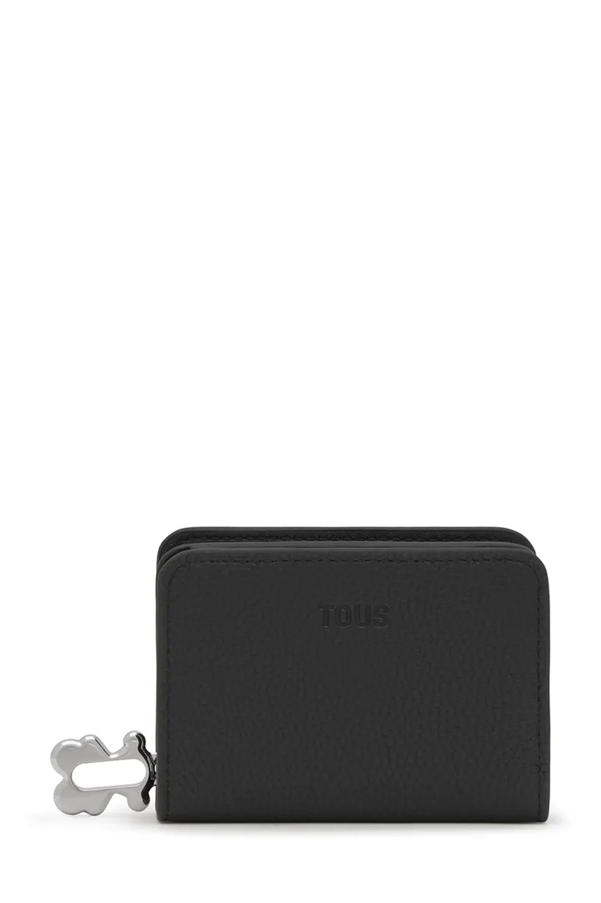 Tous portofel de piele FOLD culoarea negru, 2002306051