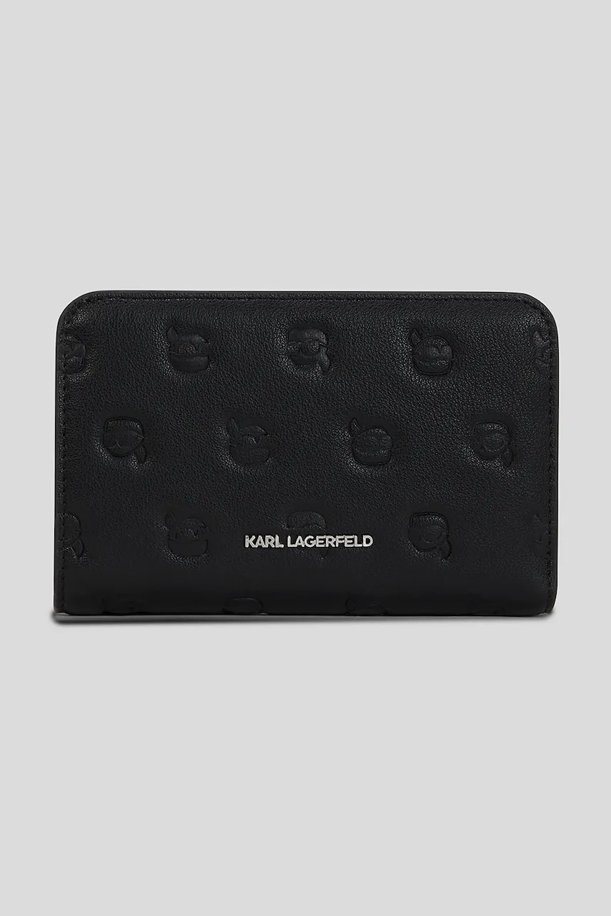 Karl Lagerfeld portofel culoarea negru, A3W32005