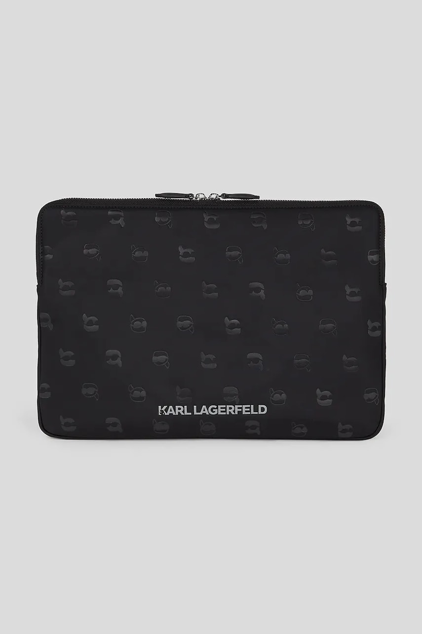 Karl Lagerfeld husă laptop culoarea negru, A3W32010