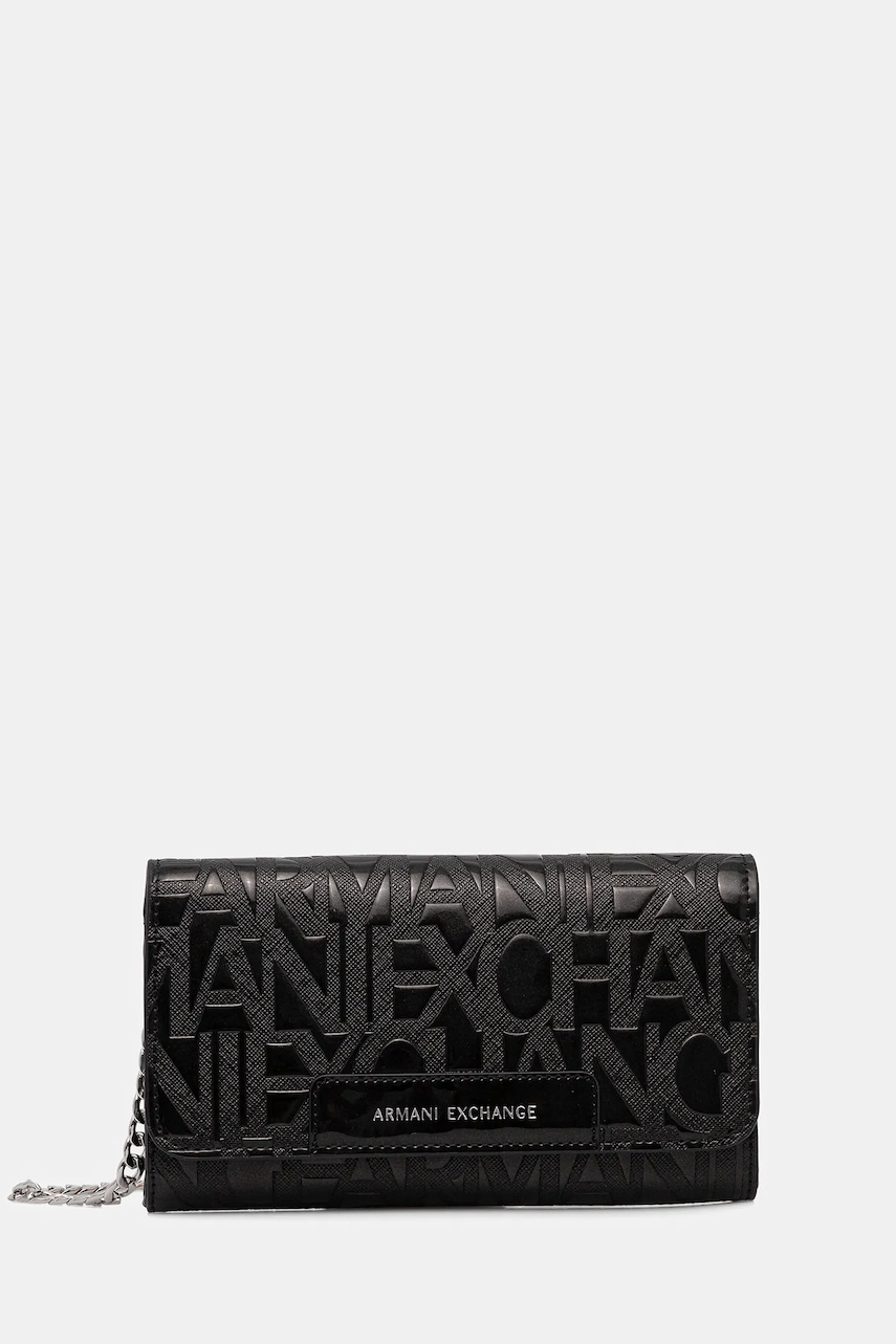 Armani Exchange portofel culoarea negru, XW000358 AF17290