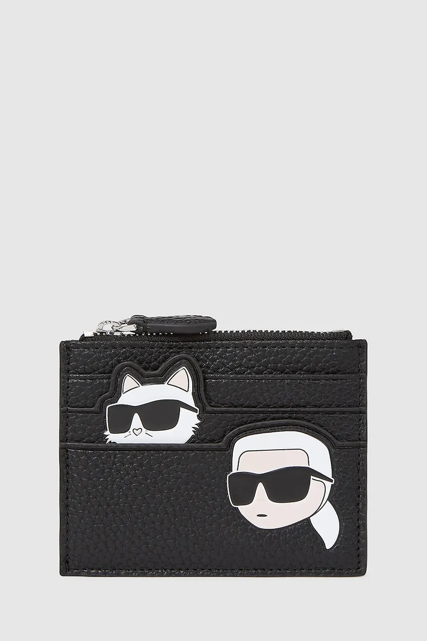 Karl Lagerfeld portofel culoarea negru, A4W32079