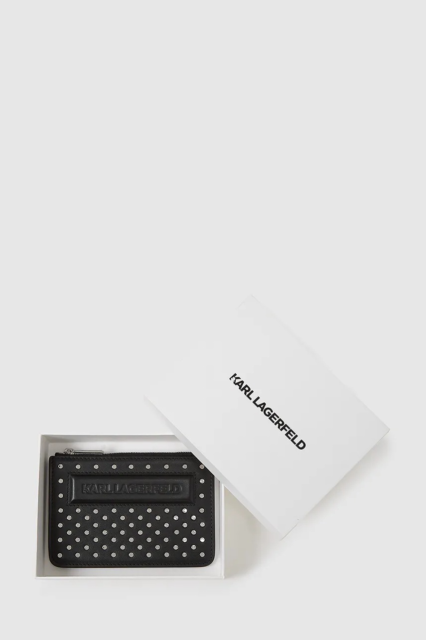 Kožená peňaženka Karl Lagerfeld IKON