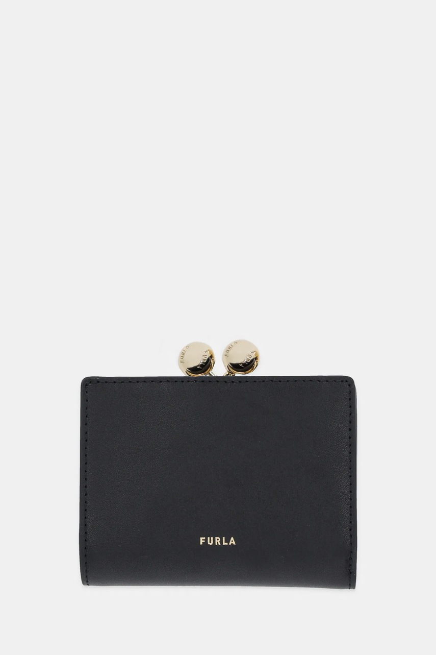 Furla portofel de piele culoarea negru, WP00541.BX3104.O6000