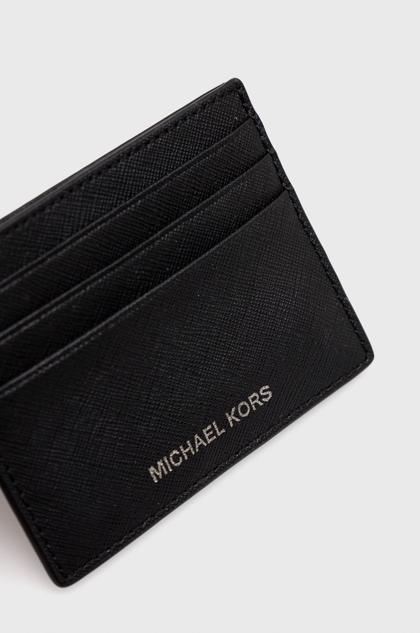 Kožené puzdro na karty Michael Kors