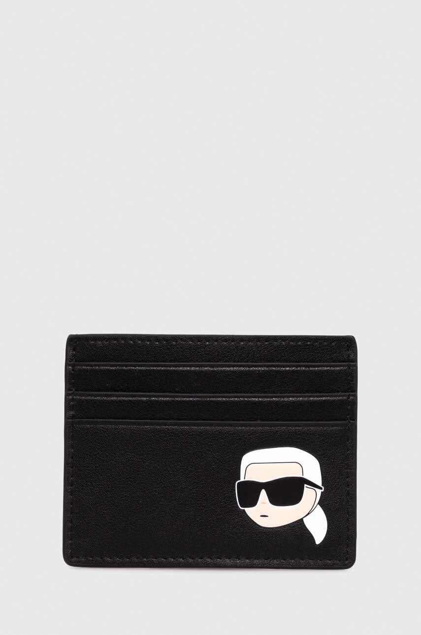 

Кожаный чехол на карты Karl Lagerfeld цвет чёрный