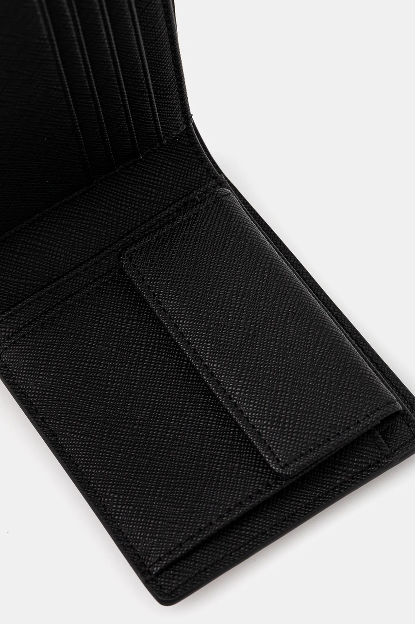 Гаманець Karl Lagerfeld K/IKON чоловічий колір чорний A1M32020 