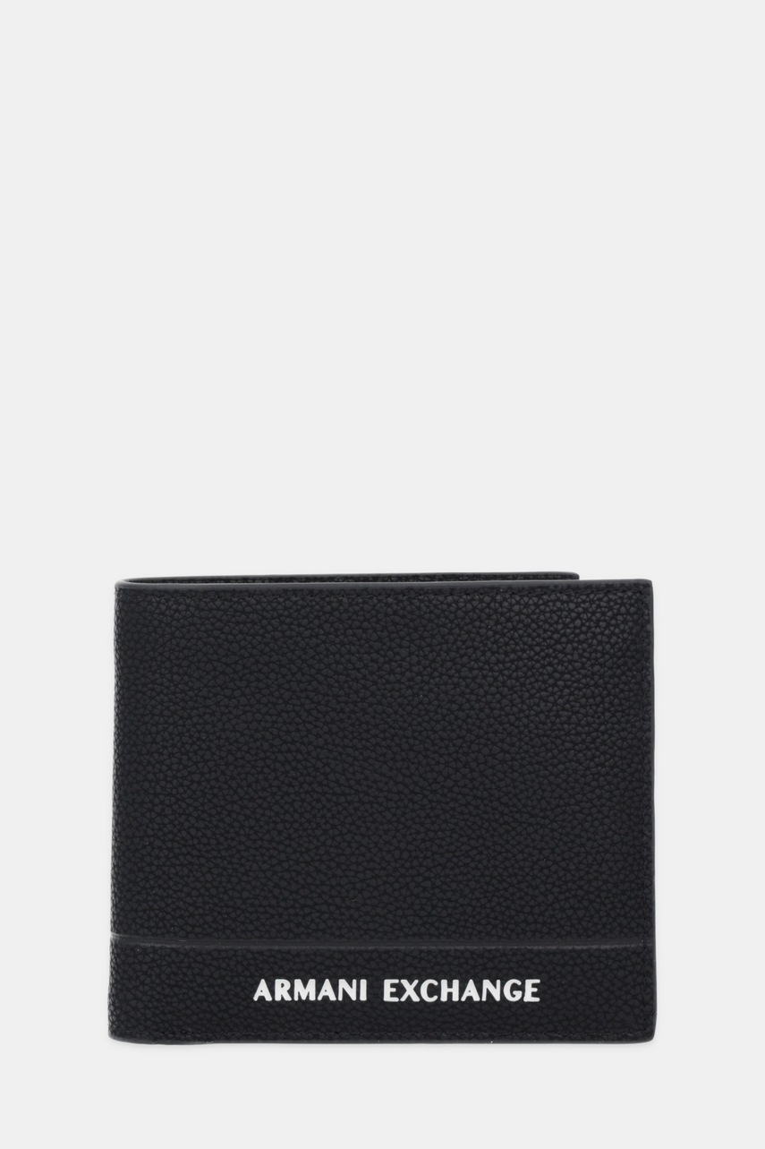 Armani Exchange portofel de piele culoarea negru, XM000167 AF17217