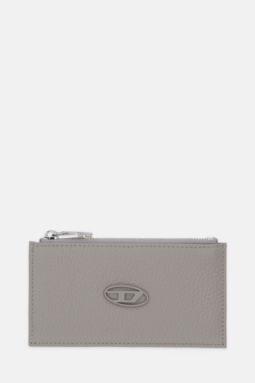 Diesel portofel de piele HISSU EVO HISSU EVO culoarea gri, X10299.P0685