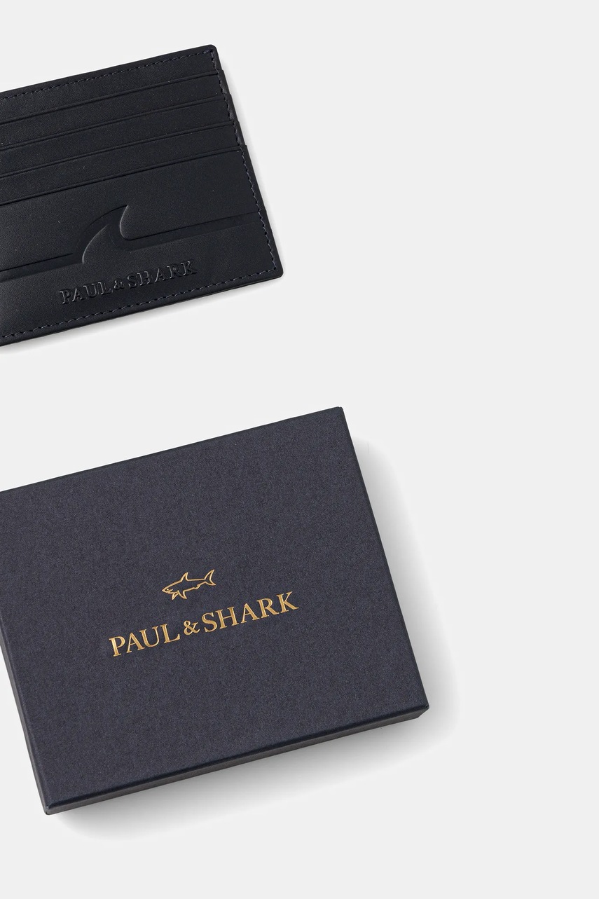 Paul&Shark bőr kártya tok sötétkék, 14318109 termék 2. képe