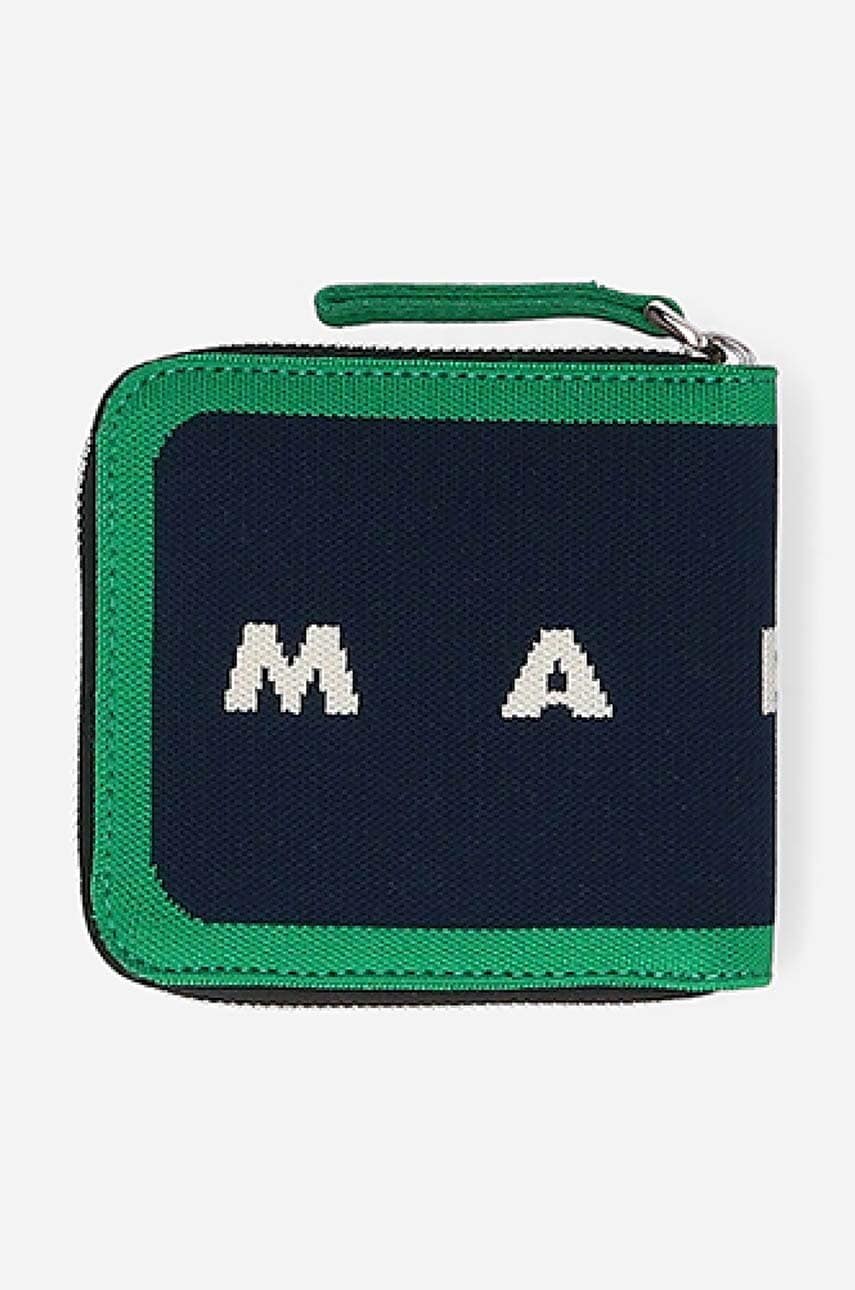 Marni portofel culoarea bleumarin PFMI0050Q0.P4547.ZO104-navy