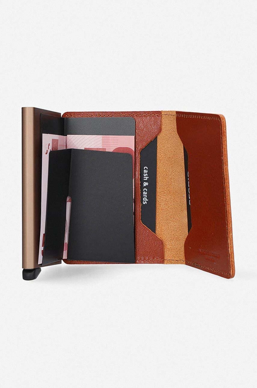 Secrid portfel skórzany Slimwallet Vegetable (zdjęcie 3)