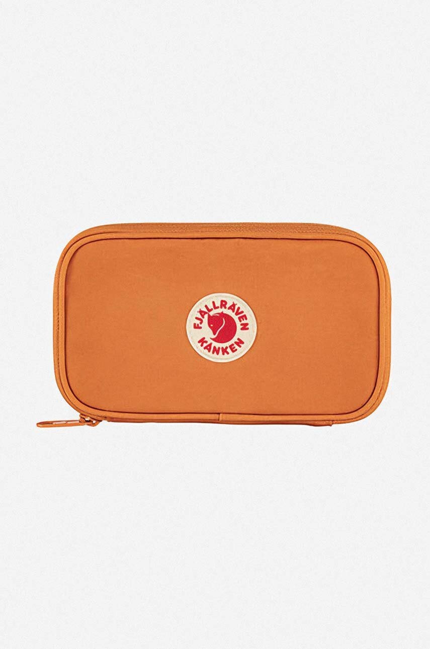 Fjallraven portofel Kanken Travel Wallet culoarea portocaliu F23781.206-206