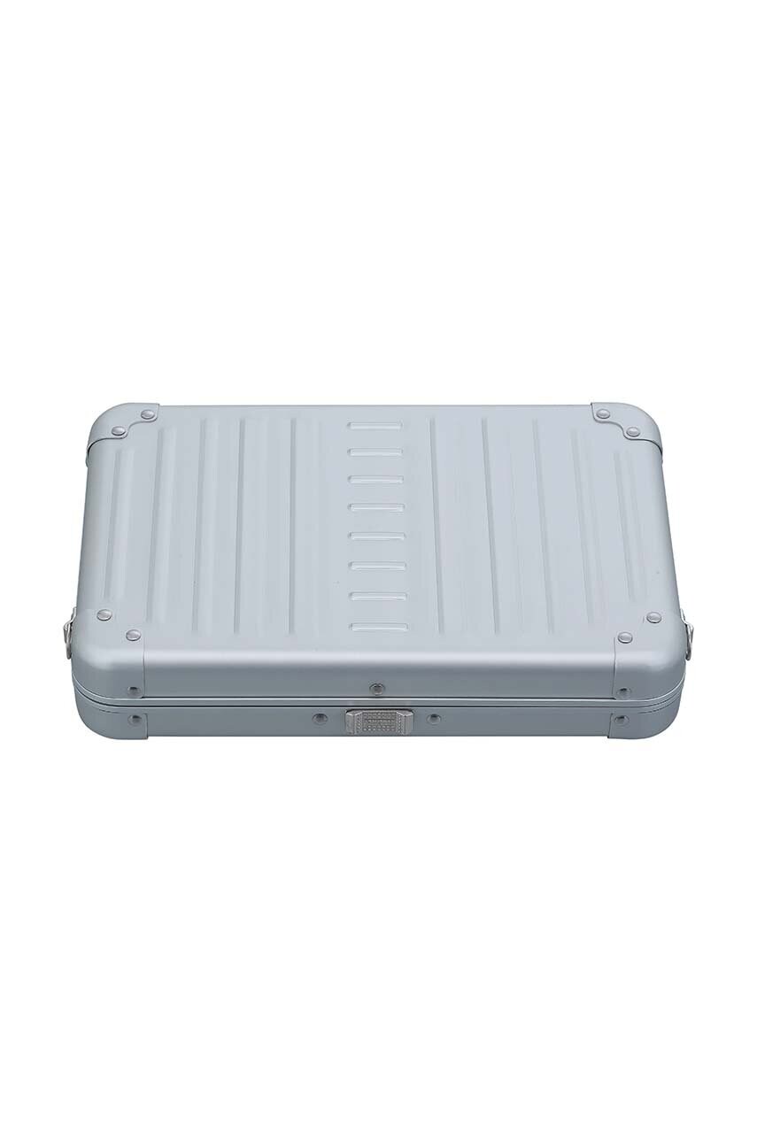 ALEON poseta Vanity Case culoarea argintiu, AC 2505