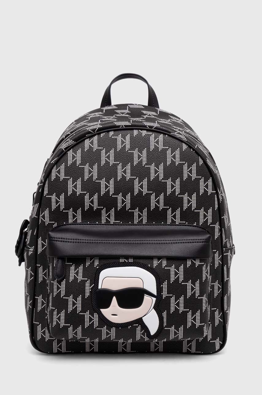 Karl Lagerfeld rucsac culoarea negru, mare, modelator