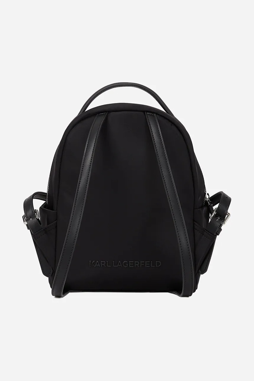 Рюкзак Karl Lagerfeld женский цвет чёрный маленький однотонный A2W30180 Рюкзак Karl Lagerfeld женский цвет чёрный маленький однотонный A2W30180