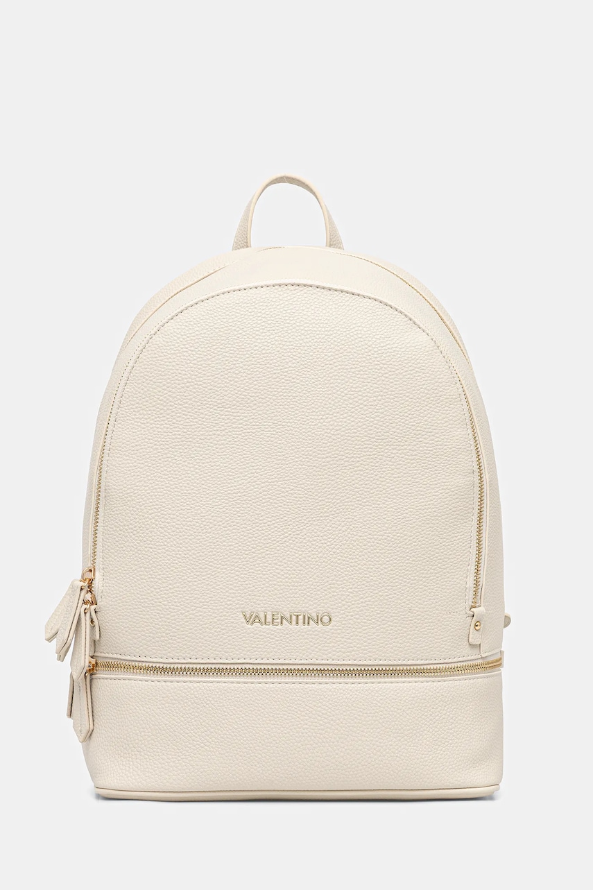 Valentino Bags rucsac culoarea bej, mare, uni, VBS7LX02